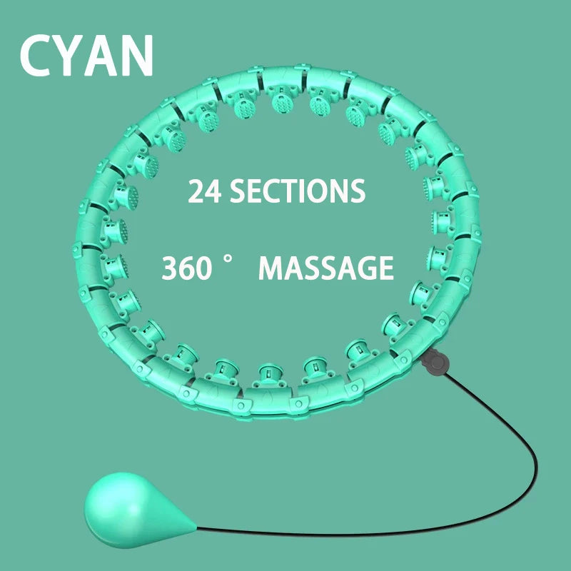 KYNEX CoreSpin Pro — Weighted Hoop for Home Workouts