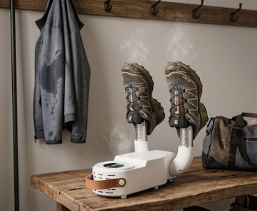 KYNEX DryStep Pro — Foldable Touch Screen Shoe Dryer & Deodorizer