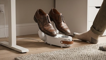 KYNEX DryStep Pro — Foldable Touch Screen Shoe Dryer & Deodorizer